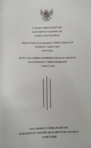 RKPKal UMBULMARTANI TAHUN 2022